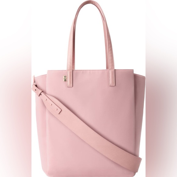 BEIS Handbags - BÉIS Commuter Tote Elegant Pink Tote Bag